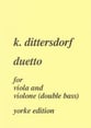 DUETTO IN E FLT VIOLA/STR BASS DUET cover